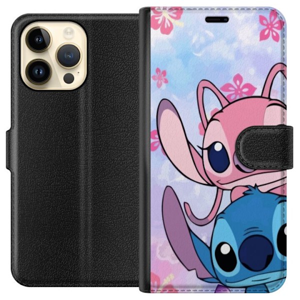 Apple iPhone 15 Pro Max Plånboksfodral Stitch & Angel