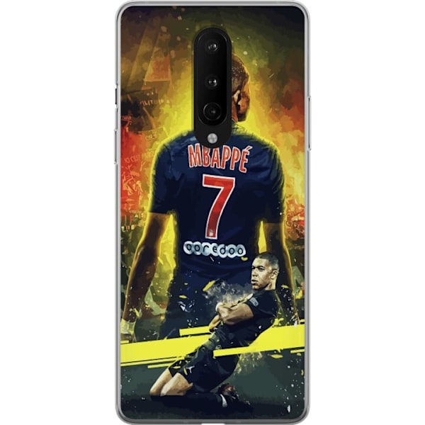 OnePlus 8 Gennemsigtig cover Kylian Mbappé