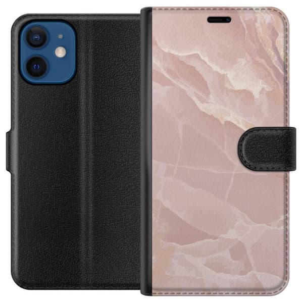 Kompatibelt Plånboksfodral till Apple iPhone 12 Marmor