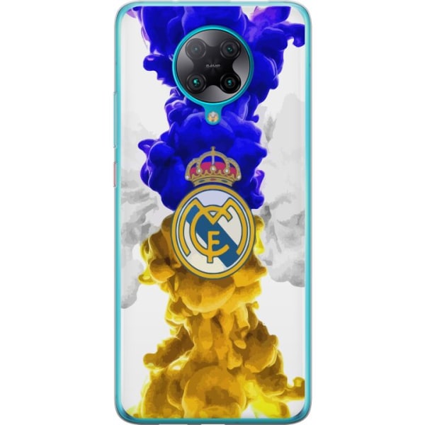Xiaomi Poco F2 Pro Genomskinligt Skal Real Madrid Färger