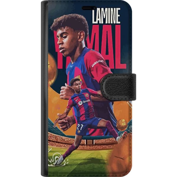 Kompatibel Tegnebogsetui til Apple iPhone 13 mini Lamine Yamal - FCB