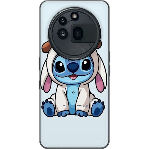 Nothing Phone (3a) Pro Läpinäkyvä kuori Stitch Koirapuku Lilo & Stitch Disney Hauska Design Sininen Avaruusolento Sarjakuva Hahmo Suosittu Lapsille