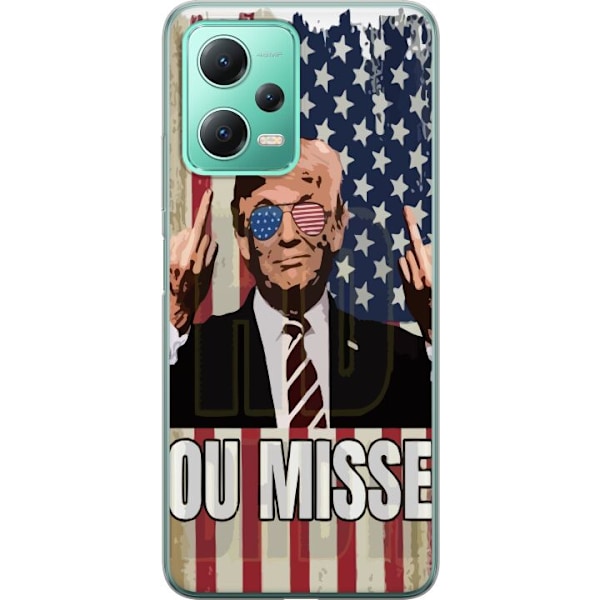 Xiaomi Redmi Note 12 Genomskinligt Skal Trump