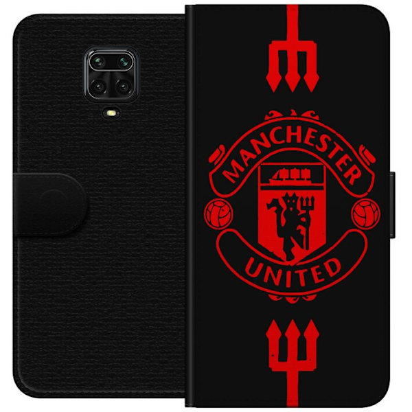 Xiaomi Redmi Note 9 Pro Plånboksfodral ManchesterUnited