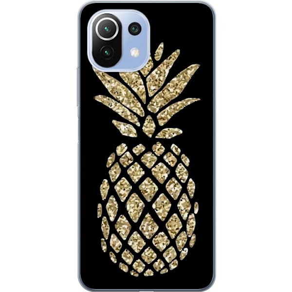 Xiaomi 11 Lite 5G NE Gennemsigtig cover Ananas