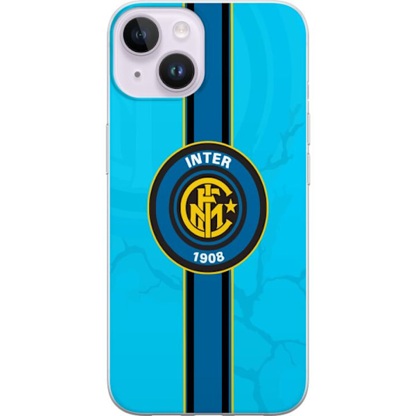 Apple iPhone 15 Plus Läpinäkyvä kuori Inter Milan