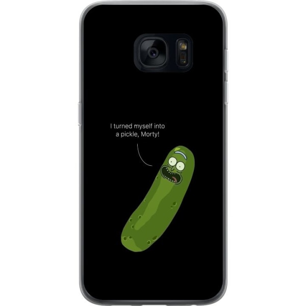 Samsung Galaxy S7 Deksel / Mobildeksel - Pickle Rick