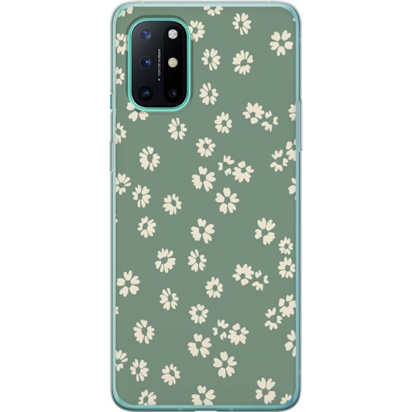 OnePlus 8T Gjennomsiktig deksel Blomsterdrøm - Fargerikt Blomstermønster