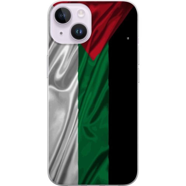 Apple iPhone 14 Gennemsigtig cover Palæstina