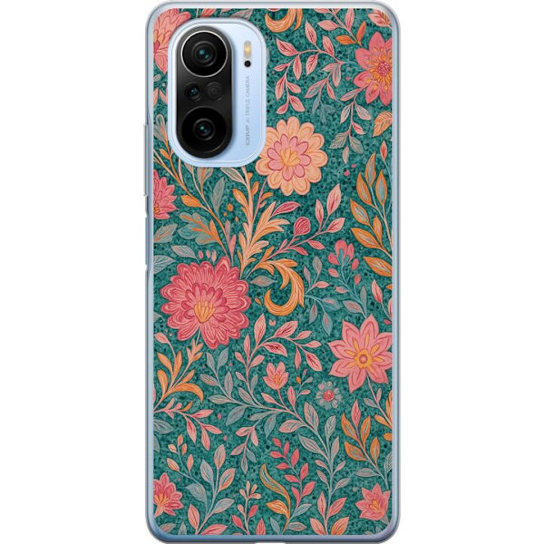Xiaomi Mi 11i Genomskinligt Skal Floral Dream