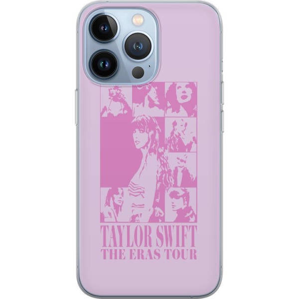 Apple iPhone 13 Pro Genomskinligt Skal Taylor Swift - Pink