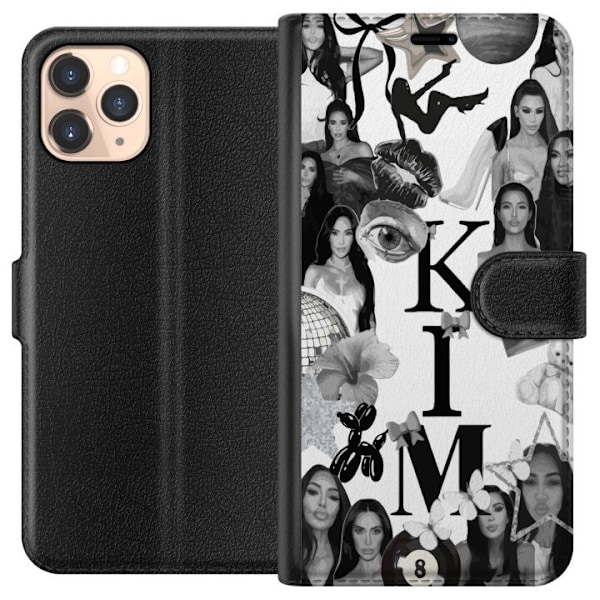 Apple iPhone 11 Pro Plånboksfodral Kim Kardashian – Aesthetic Look 2025
