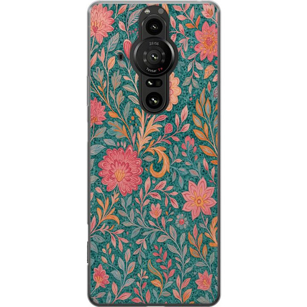 Sony Xperia Pro-I Läpinäkyvä kuori Floral Dream