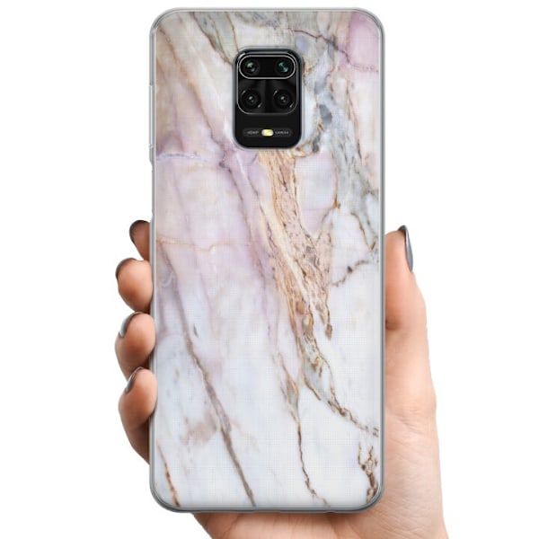 Xiaomi Redmi Note 9 Pro TPU Mobildeksel marmor