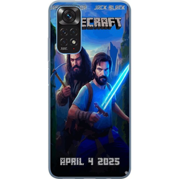 Xiaomi Redmi Note 11S Gennemsigtig cover En Minecraft-film