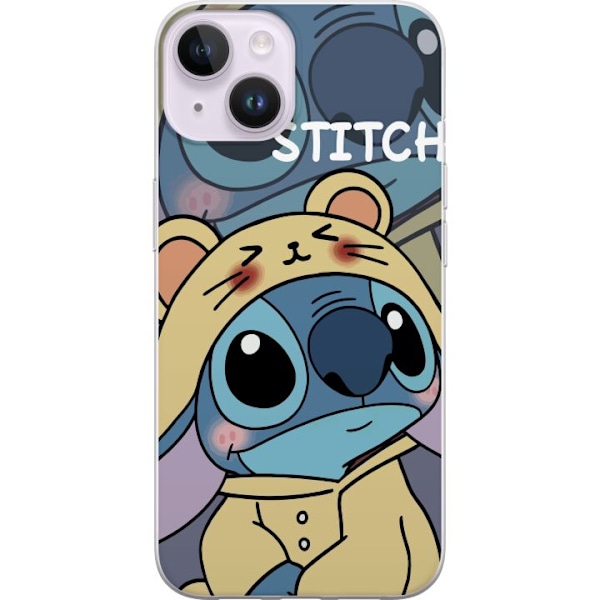 Apple iPhone 14 Plus Genomskinligt Skal Stitch