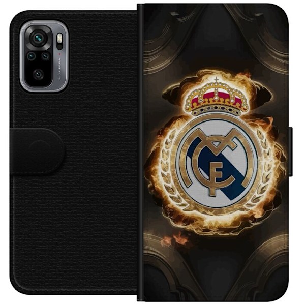 Xiaomi Redmi Note 10S Tegnebogsetui Real Madrid