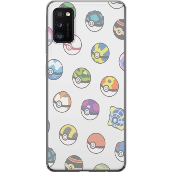 Samsung Galaxy A41 Gjennomsiktig deksel Pokemon