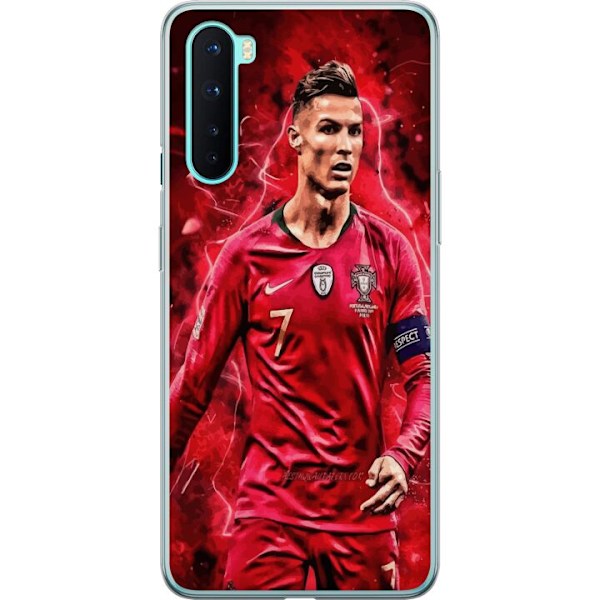 OnePlus Nord Läpinäkyvä kuori Ronaldon Taidot - CR7 Suunnit