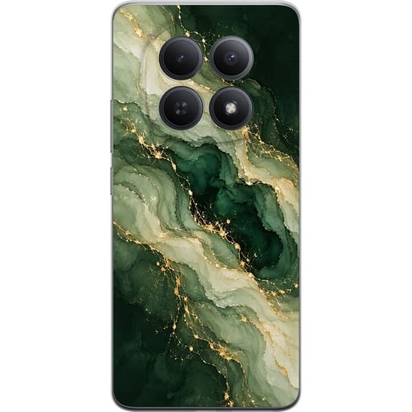 Kompatibelt Mobildeksel til Xiaomi Redmi Note 15 Pro Skogsmarmor grønn