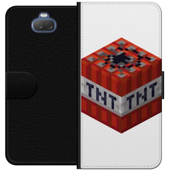 Sony Xperia 10 Plus Tegnebogsetui Minecraft TNT