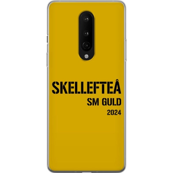 OnePlus 8 Läpinäkyvä kuori Skellefteå SM KULTA