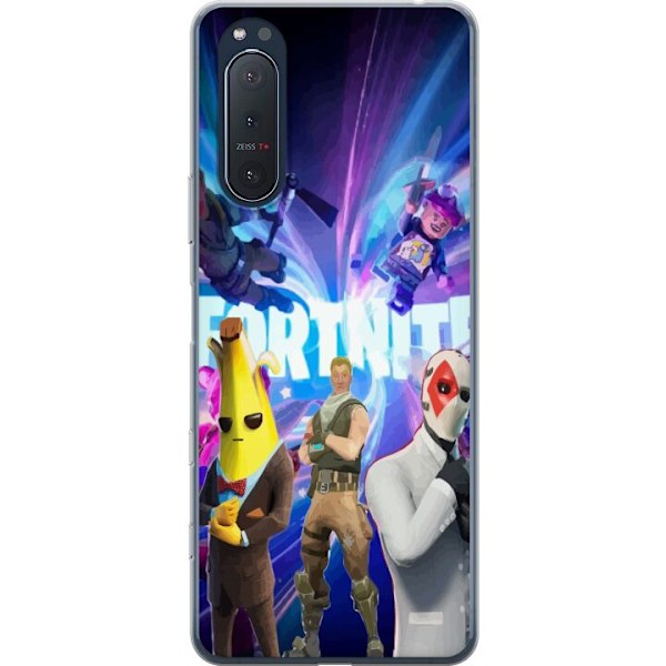 Sony Xperia 5 II Gennemsigtig cover Fortnite