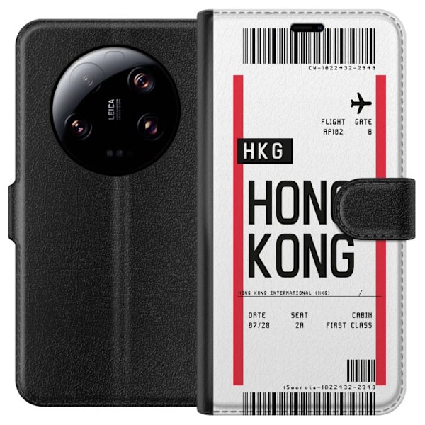 Xiaomi 13 Ultra Plånboksfodral Hongkong