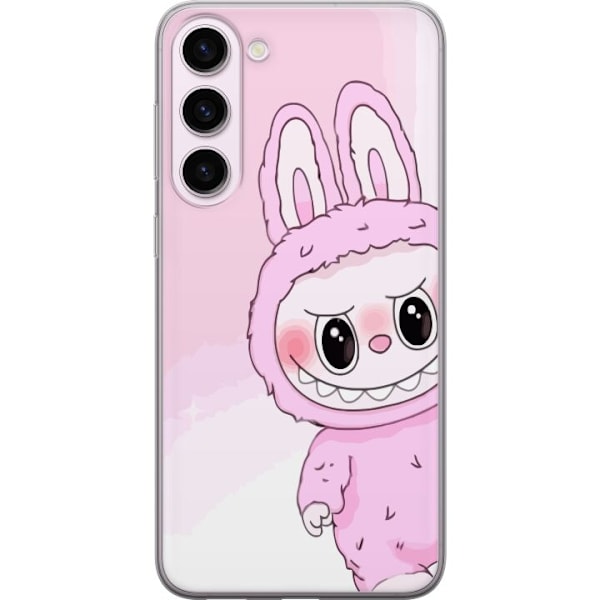 Samsung Galaxy S23+ Läpinäkyvä kuori Labubu Jänis-sarja