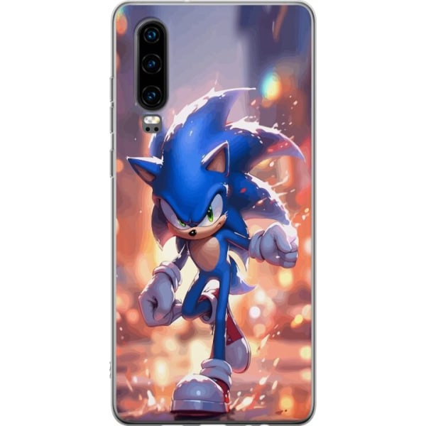 Huawei P30 Gennemsigtig cover Sonic