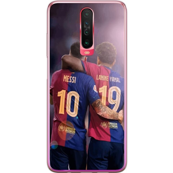 Xiaomi Redmi K30 Läpinäkyvä kuori Lamine Yamal Messi