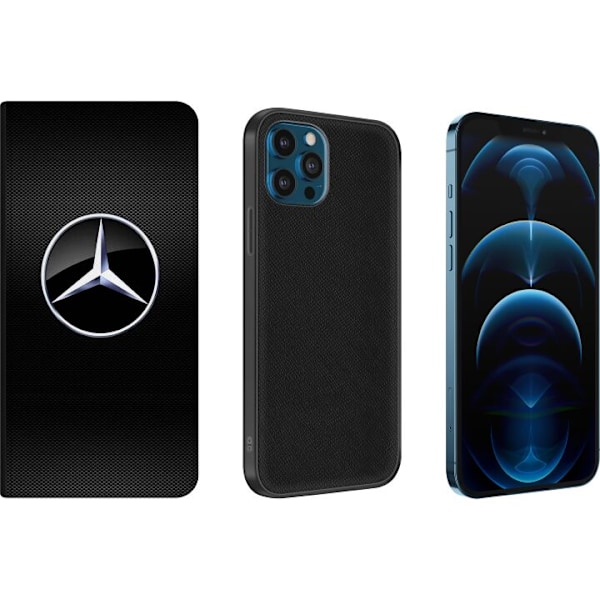 Apple iPhone 12 Pro Lompakkokotelo Mercedes