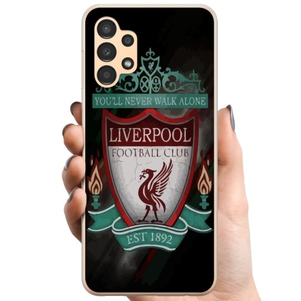 Samsung Galaxy A13 TPU Matkapuhelimen kuori Liverpool L.F.C.