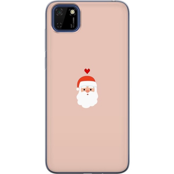 Huawei Y5p Genomskinligt Skal Kärlek Tomte