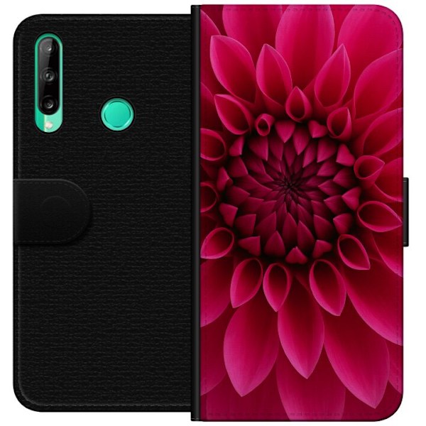 Huawei P40 lite E Tegnebogsetui Rosecore