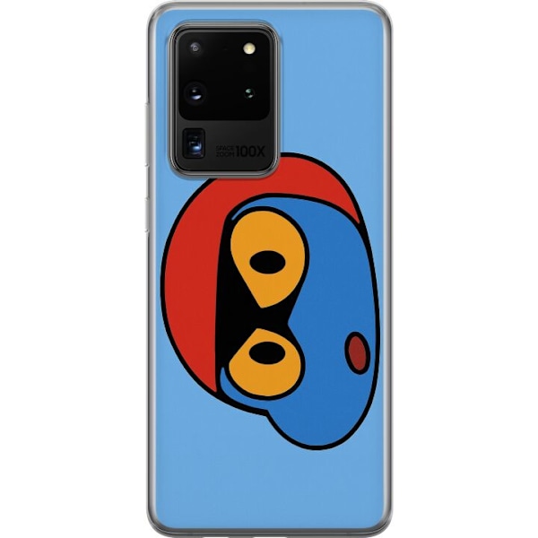 Samsung Galaxy S20 Ultra Gjennomsiktig deksel Bold Bot Head