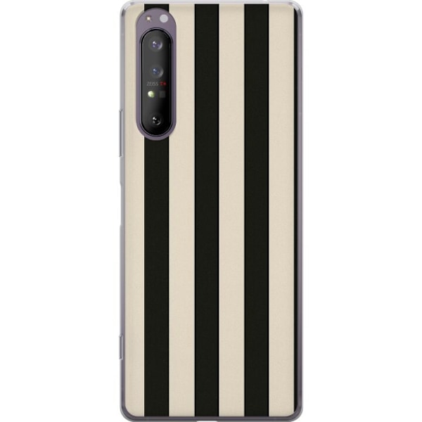 Sony Xperia 1 II Genomskinligt Skal Line Flow