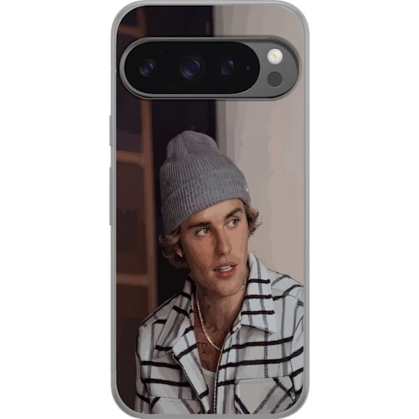 Google Pixel 9 Pro XL Genomskinligt Skal Justin Bieber