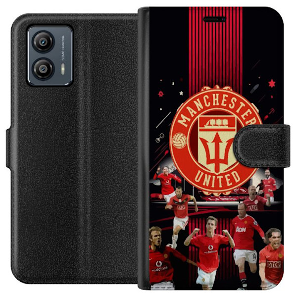 Motorola Moto G53 Lommeboketui Manchester United F.C.