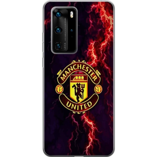 Huawei P40 Pro Gennemsigtig cover Manchester United