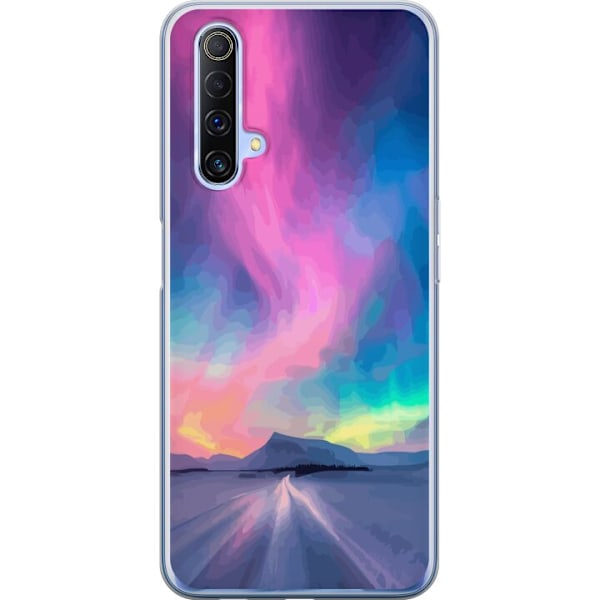 Realme X50 5G Gjennomsiktig deksel Nordlys