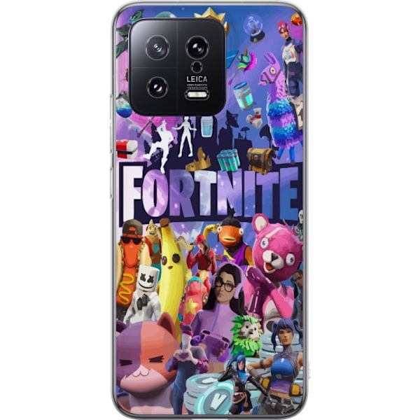 Xiaomi 13 Gennemsigtig cover Fortnite Skins Emotes Battle Roya