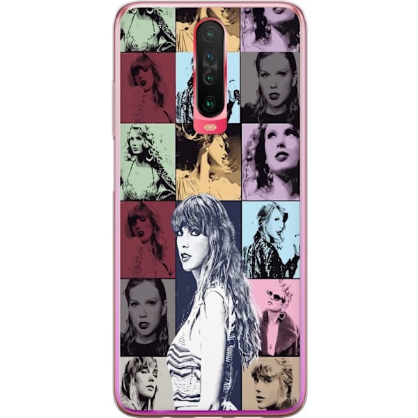 Xiaomi Redmi K30 Läpinäkyvä kuori Taylor Swift