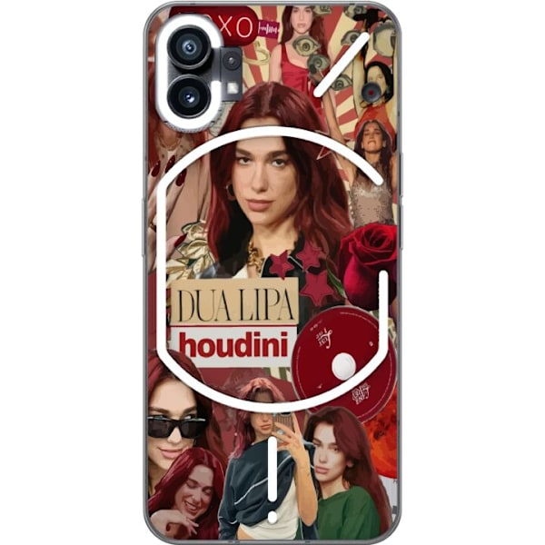 Nothing Phone (1) Läpinäkyvä kuori Dua Lipa – Fashion & Style Edit