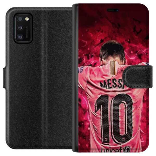 Samsung Galaxy A41 Lompakkokotelo Messi
