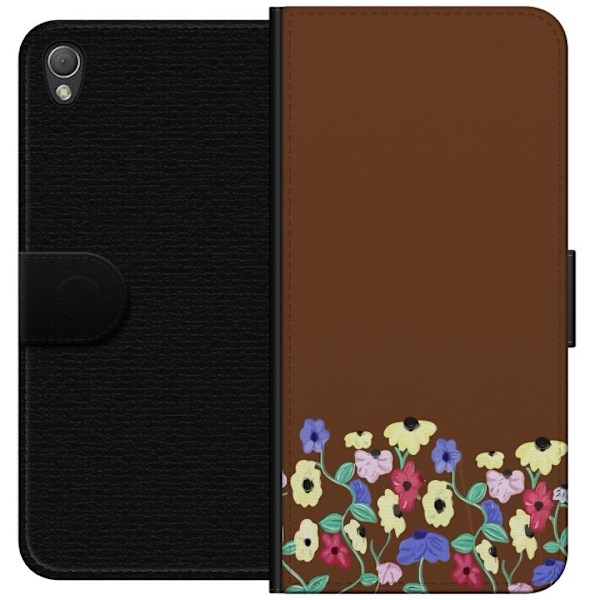 Sony Xperia Z3 Lommeboketui Blomster