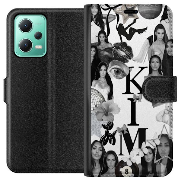 Xiaomi Redmi Note 12 Plånboksfodral Kim Kardashian – Aesthetic Look 2025