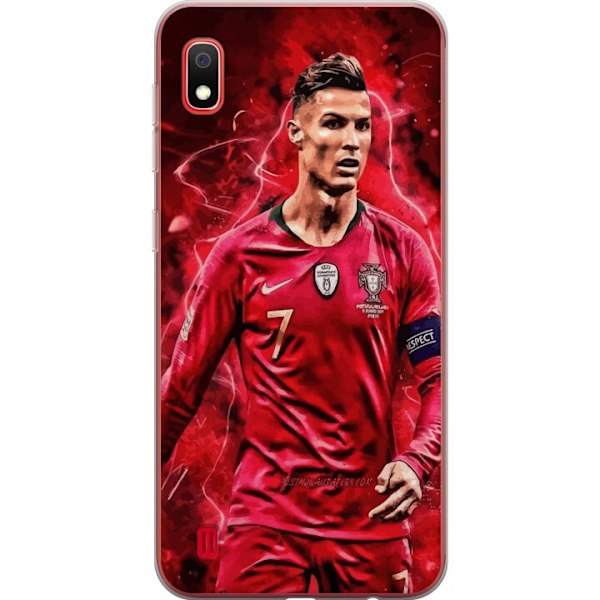 Samsung Galaxy A10 Gennemsigtig cover Ronaldo Færdigheder - C