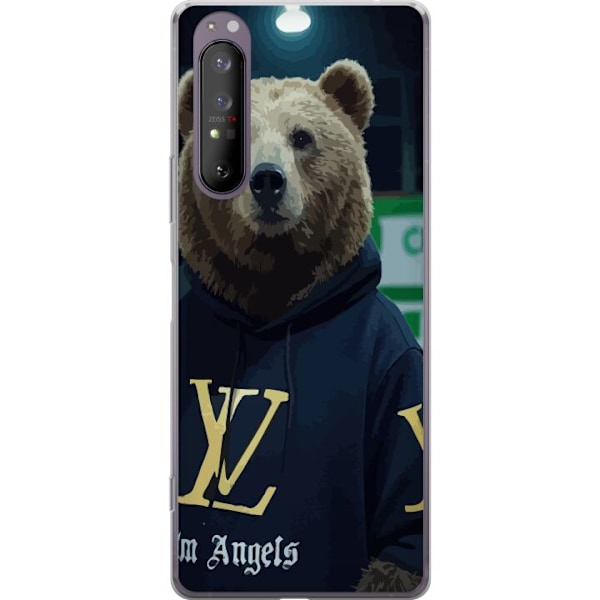 Sony Xperia 1 II Läpinäkyvä kuori LV Björn Palm Angels