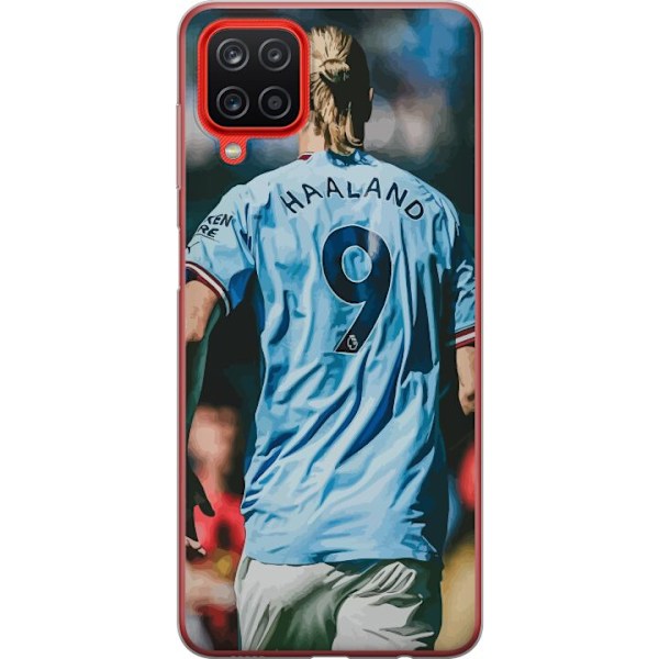 Samsung Galaxy A12 Läpinäkyvä kuori Erling Haaland